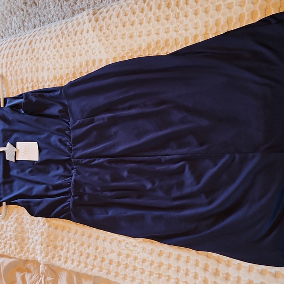 Grace Karin Deep Blue Midi Dress - Picture 4 of 6